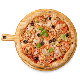 Піца з морепродуктами (500г)