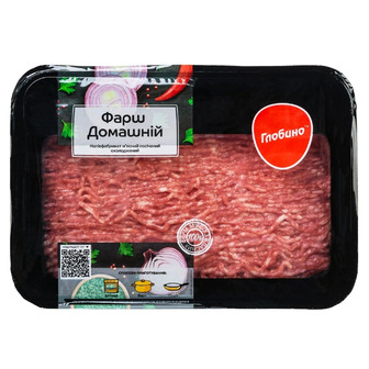 Фарш Глобино Домашній охолоджений 500 г (4820112651770)