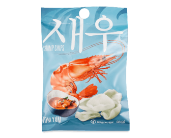 Чипси Shrips креветкові зі смаком том-ям (50г)