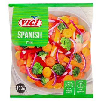 Суміш овочева Vici Spanish Mix заморожена 400 г (5903154545166)
