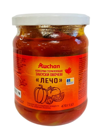 Лечо Auchan 470 г (4823090135379)
