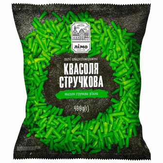 Квасоля стручкова Лімо різана швидкозаморожена 400г