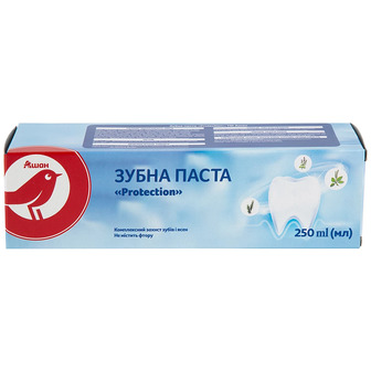 Зубна паста Auchan Protection, 250 мл