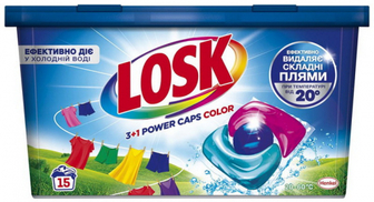 Засіб Losk Color Тріо-капсули Color 15шт