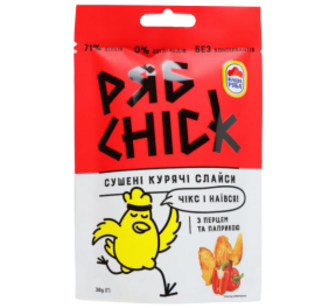 Філе куряче сушене РябChick з перцем та паприк.30г