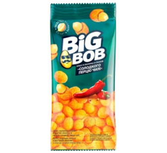 Арахіс Big Bob в оболочці Солодкий перець чилі 55г