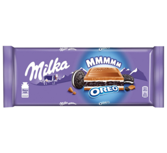 Шоколад Milka з печивом Oreo мол. 300г