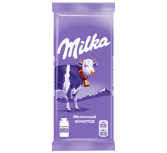 Шоколад Milka молочний 90г