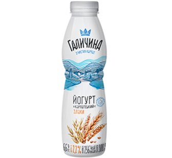 Йогурт Галичина Злаки 2,2% 300г ПЕТ