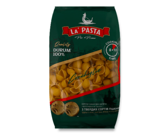 Вироби макаронні La Pasta черепашки (400г)