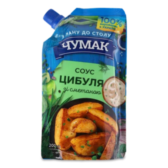 Соус «Чумак» цибуля зі сметаною, 200г (200г)