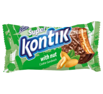 Печиво Konti Супер-Контік з горіхом 90г