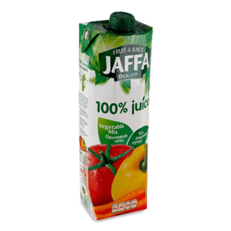 Сік Jaffa Овочевий мікс з м'якоттю відновлений (0,95л)