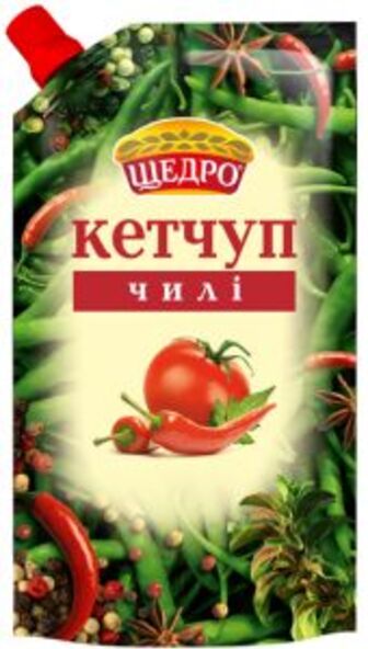 Кетчуп Чілі Щедро д/п 250г