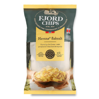 Чипси Fjord Chips Havsno картопляні морська сіль 150г (150г)