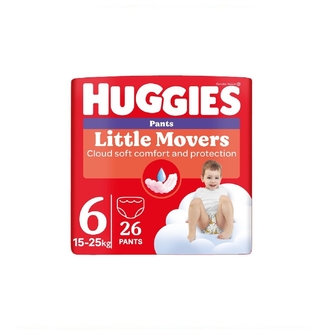 Підгузники-трусики 26 шт Huggies Movers Pants Pants (6) дитячі м/уп 