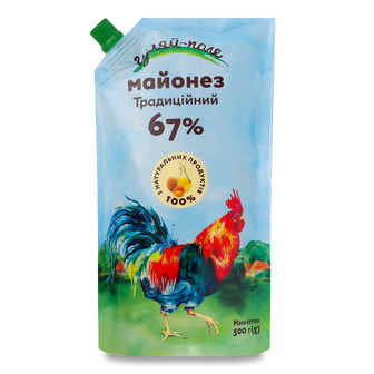 Майонез Гуляй-поле Традиційний 67% 500 г (4820137175091)