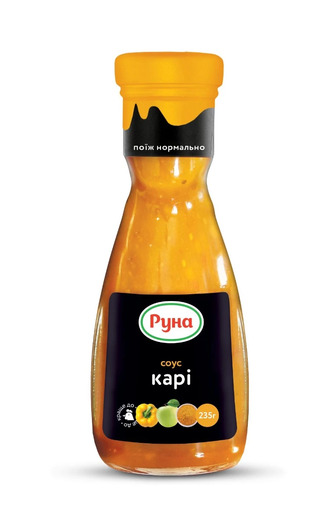 Соус стерилізований Руна Карі, 235 г
