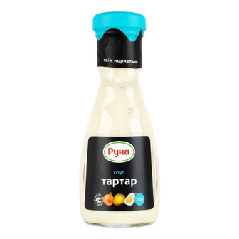 Майонезний соус Руна Тартар 210г