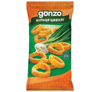 Кільця Gonzo Цибуля кукурудзяні 150г