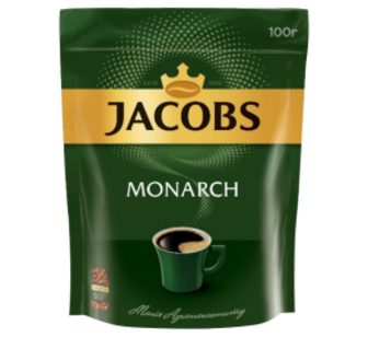 Кава Jacobs Monarch розчинна 100м/у