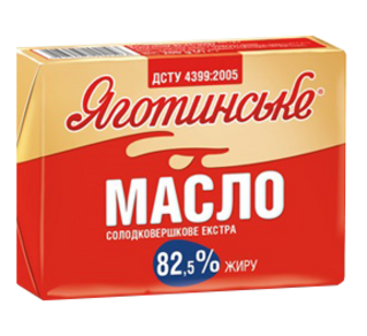 Масло Яготинське Екстра 82,5% 180г