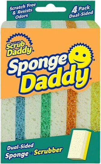 Губка кухонна Scrub Daddy Sponge Daddy 4 шт (5060481022545)