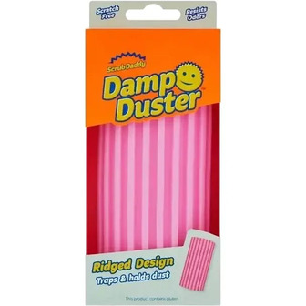 Губка для пилу Scrub Daddy Damp Duster рожевий (5060481023788)