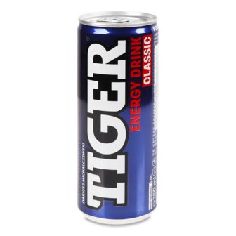 Напій енергетичний Tiger Classic безалкогольний газований (0,25л)