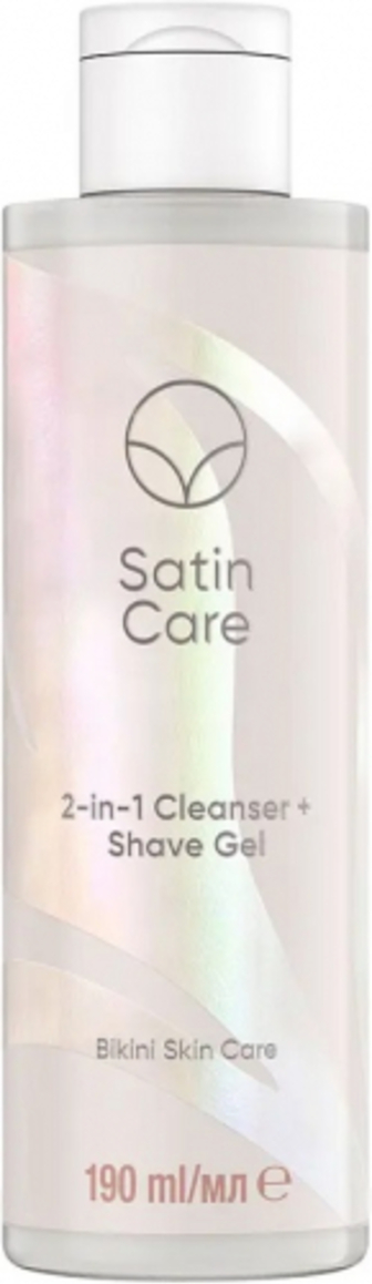 Засіб Satin Care 2-in-1 Cleanser+Shave Gel 190мл