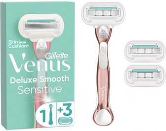 Бритва Gillette Venus XL Sensitive + 3 змін.касети
