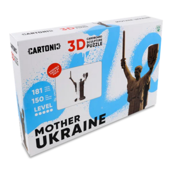 Пазл Cartonic 3D Mother Ukraine 181 деталей