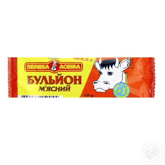 Бульон мясной Эко Большая ложка, 10 г