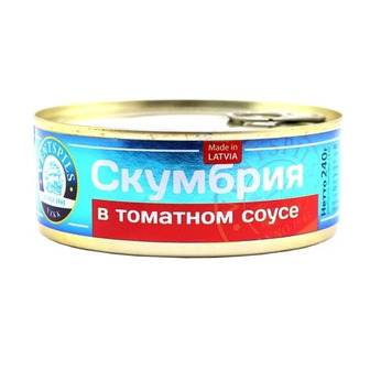 Скумбрия Ventspils в томатном соусе, 240 г