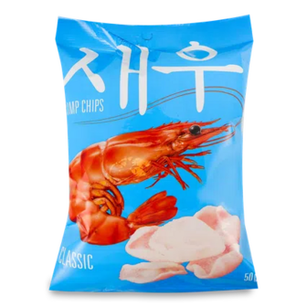 Чипси Shrips креветочні класичні, 50г (50г)