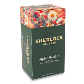 Чай трав'яний Sherlock Secrets Alpine Meadow, 22*1,5г (22*1,5г)