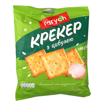 Крекер Yarych з цибулею 180г