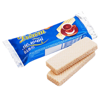 Вафлі ХБФ Дебют молочні 32г