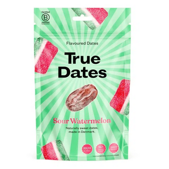Фініки True Dates Sour Watermelon сушені зі смаком кавуна (100г)