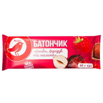 АШАН RB/БАТОНЧИК ФІНІК,ФУНД.МА