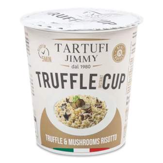 Різото швидкого приготування Tartufi Jimmy з трюфелем та грибами (70г)