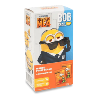 Набір Bob Snail Fun Цукерки манго + іграшка-брелок (20г)