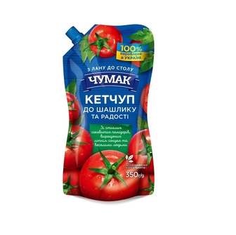 Кетчуп 350г Чумак До шашлику д/пак 