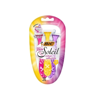 Бритви одноразові 3 шт BIC Miss Soleil Colour Collection блістер 