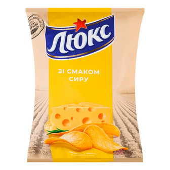 Чипси Люкс Сир картопляні 105 г (7622202267918)