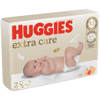 Підгузники Huggies EXCTRA CARE 2 58шт