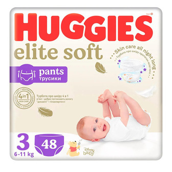 Трусики Huggies ES Pant (3) Mega 48шт