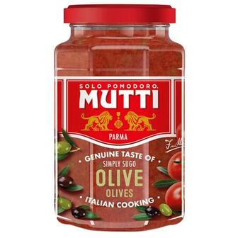 Соус томатний з оливками Mutti 400г