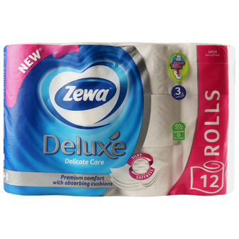 Папір туалетний Zewa Deluxe Winter 12шт