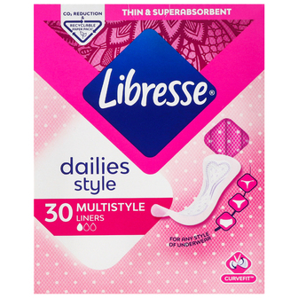 Прокладки гіг.Fre.Pl.Mul.Libresse 30шт